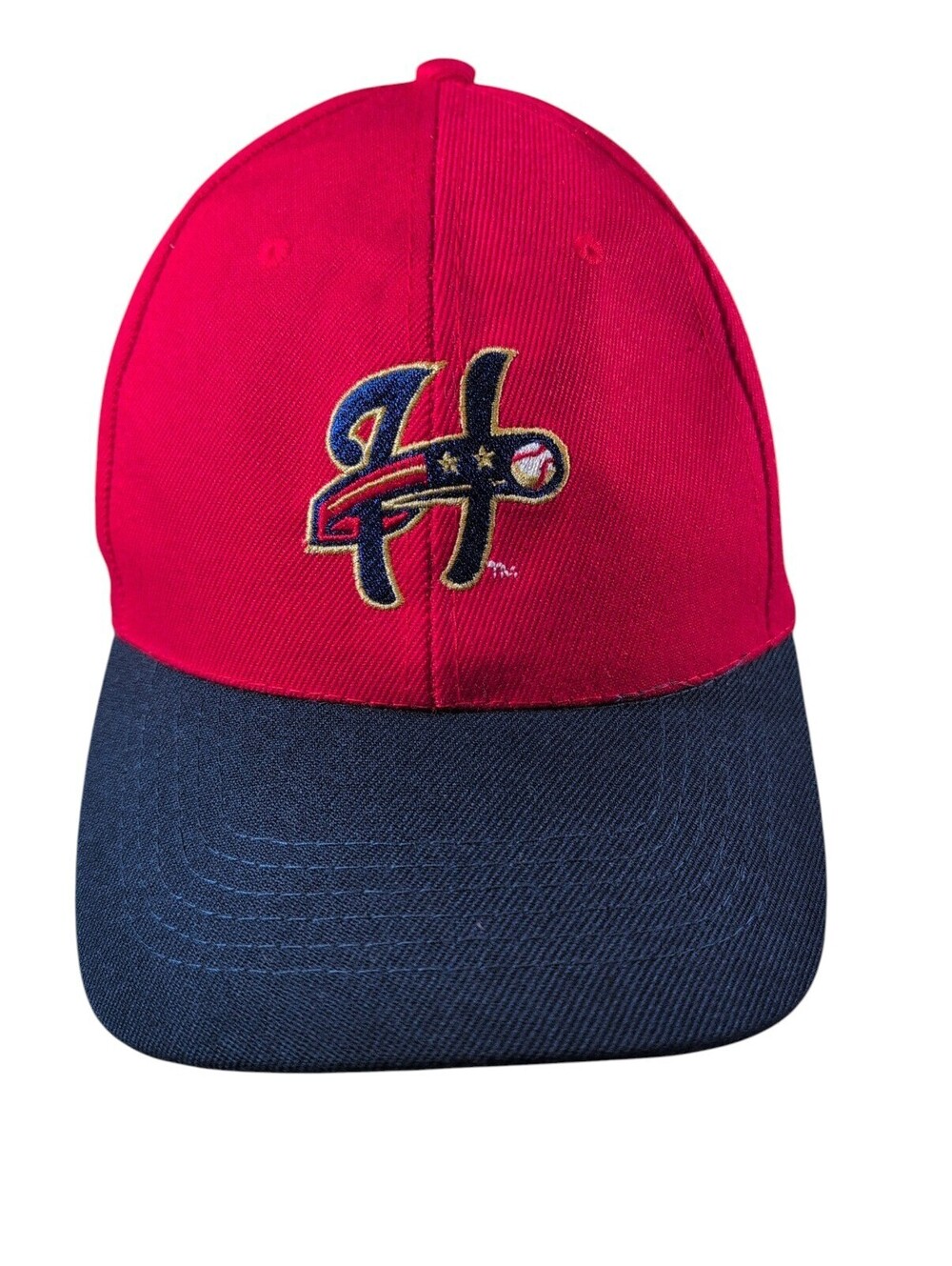 Harrisburg Senators Hat Cap Adjustable Red Blue MiLB Baseball Stadium Give Away